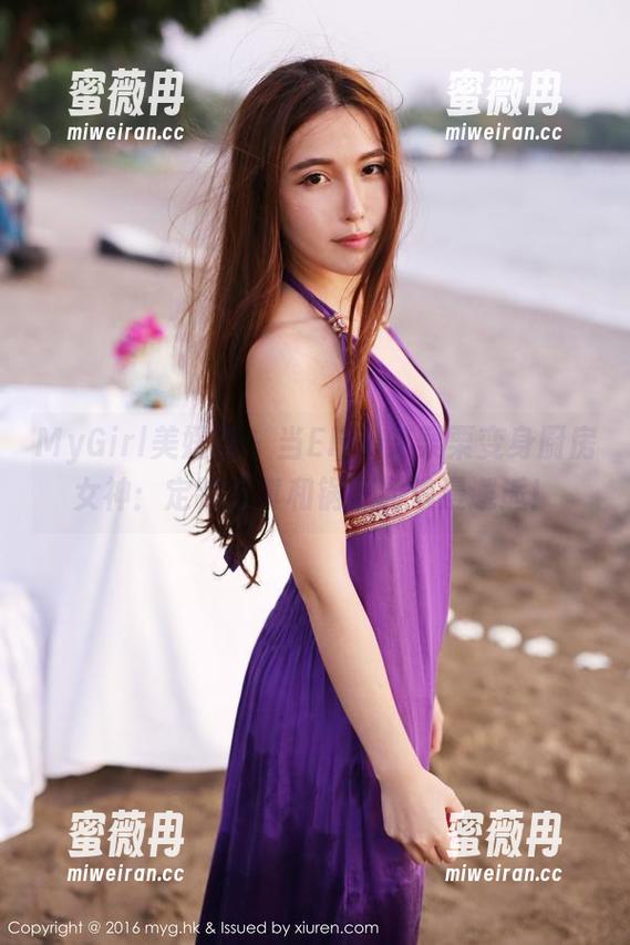 MyGirl美媛馆-Ellie艾栗栗 MyGirl美媛馆 - 当Ellie艾栗栗变身厨房女神:定制写真和锅铲的浪漫邂逅!