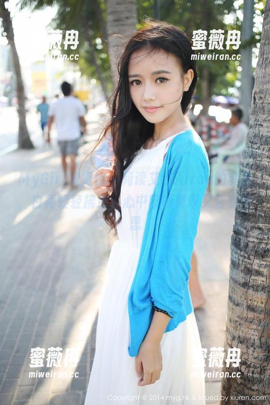 MyGirl美媛馆-艾然Airan MyGirl美媛馆 - 阅读艾然Airan的私房,白裙轻轻拂过,心中啧啧赞叹又若有所思