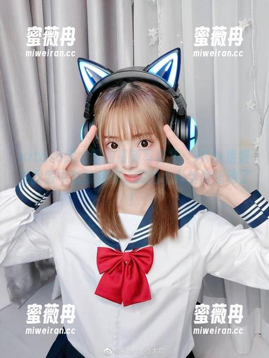 kitaro绮太郎的最新写真集：JK小姐姐在我眼中就像甜点，我的心开始做运动了！