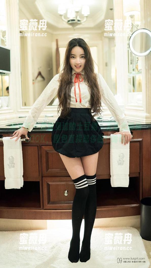 推女郎-土豆姐 推女郎 - 你没见过的土豆姐,无圣光御姐LOOK,图包直接怼你脸!哈哈